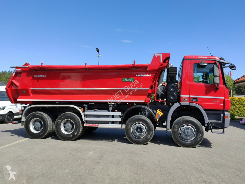 Camion Mercedes 4141 8x6 Wywrot SKIBICKI...