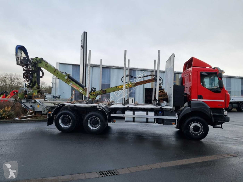 شاحنة Renault 460.35 DXI 6x6 Loglift 96 S...