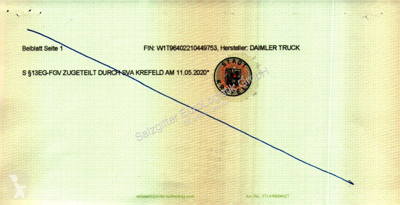 شاحنة Mercedes 2645 / Palfinger / Lenkachse /...