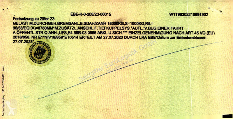 شاحنة Mercedes 2553 | 6E | Retarder |...