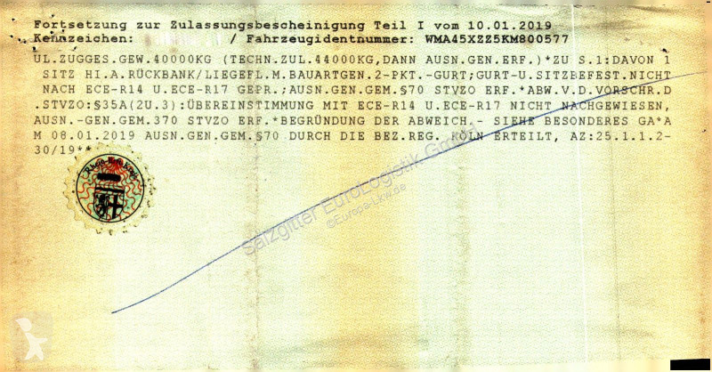 Teherautó MAN 24.420 6X-2 LL-U | Xenon | Intarder