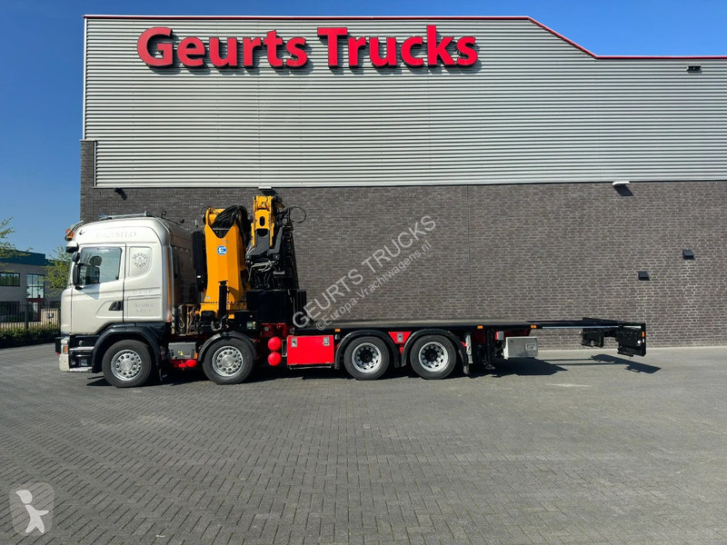 Kamion Scania G450 8X4 + EFFER 1255/8S + JIB 6S...