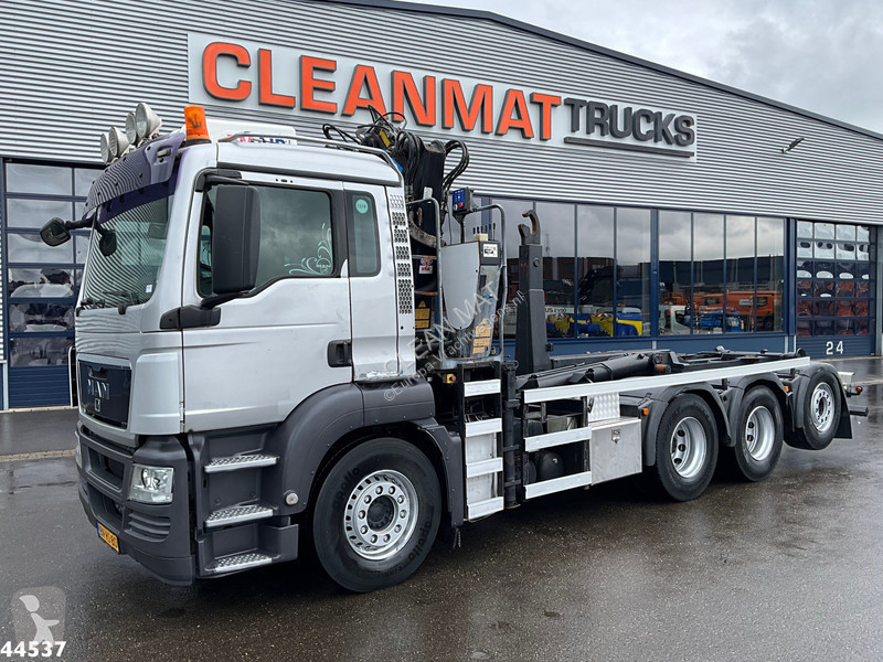 Camion MAN 35.400 8x4 HMF 16 Tonmeter Z-kraan