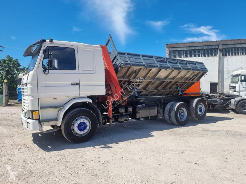 Camion Scania M 360 with HIAB Crane