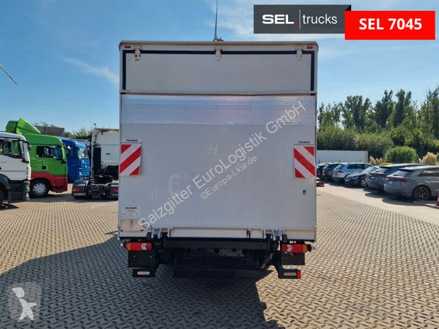 Kamion Iveco 75E16 / Ladebordwand / wenig KM