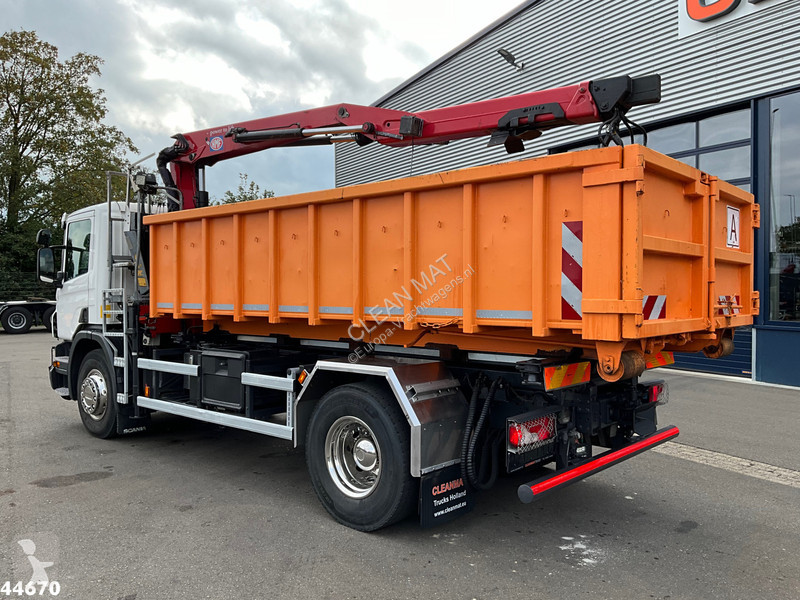 Camion Scania 320 HMF 12 Tonmeter Z-kraan +...
