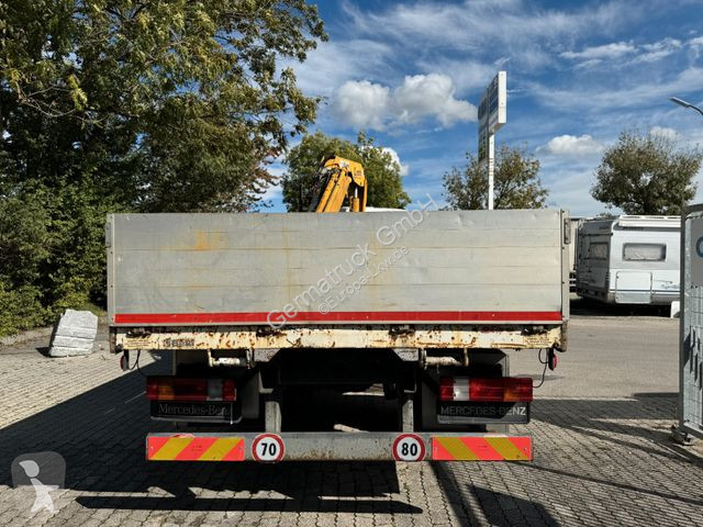 Kamion Mercedes Pritsche mit Kran COPMA 1130/3 5t