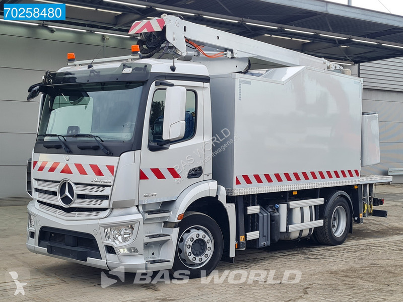 Camion Mercedes 1830 4X2 Hubarbeitsbühne 14.70m...