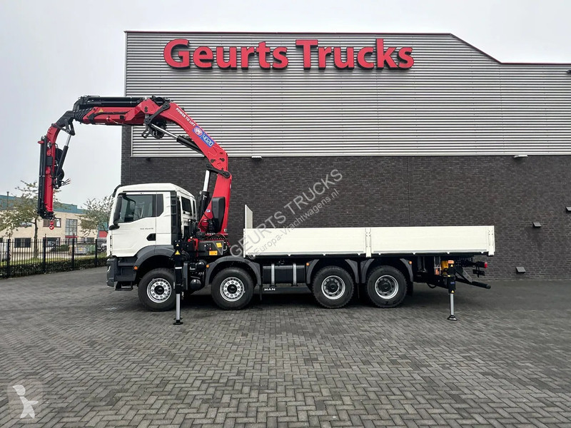 Kamion MAN 35.470 8X4 HMF 4020-K6 + FJ 600 K4...