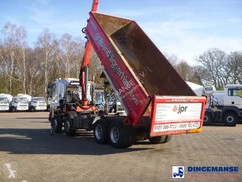 Camion Hino FY1EUKA 8x4 tipper RHD + Palfinger...