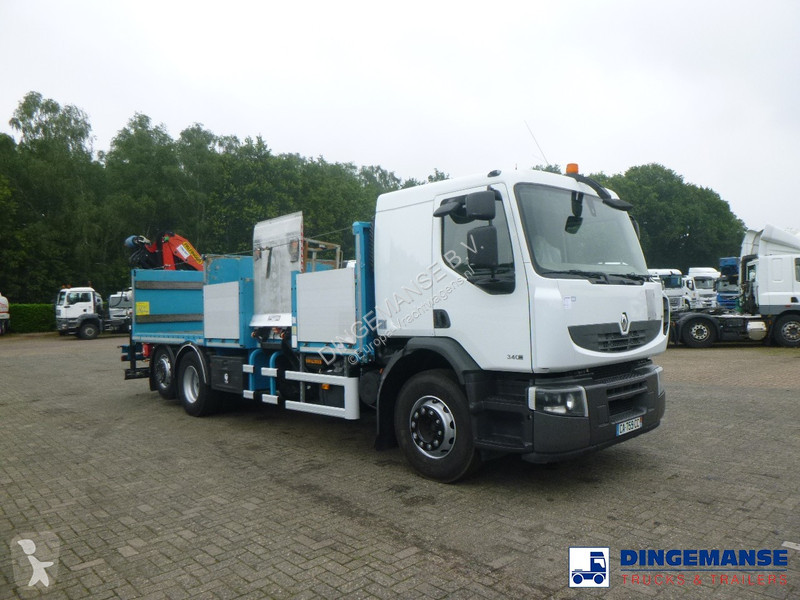 Camion Renault 340 dxi 6x2 + Palfinger PK...