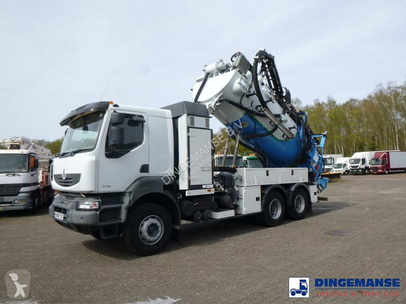 Camion Renault 450 dxi 6x4 RHD Rivard vacuum...