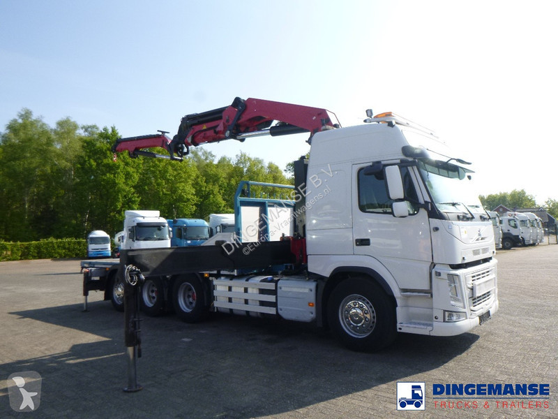 Camion Volvo FM 500 8x4 + HMF 5020 K6 + Jib...