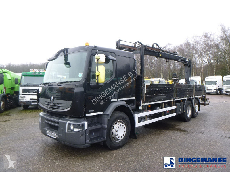 Kamion Renault 380 dxi 6x2 RHD + Hiab XS122 Duo