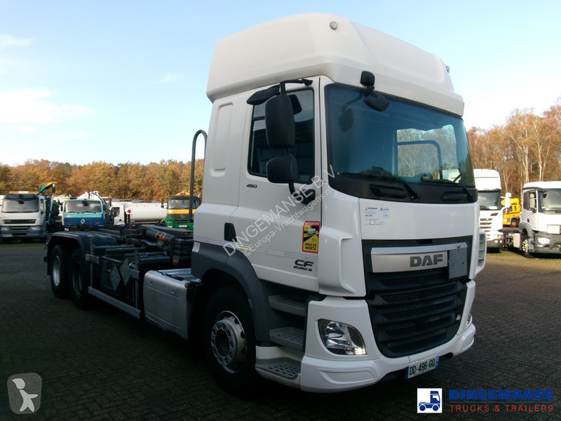 Kamion DAF 460 6x2 Euro 6 Hyva container hook 20 t