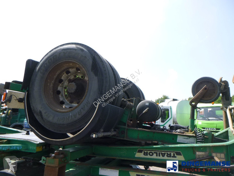 Kamion Asca Stack 4 x container trailer + dolly...