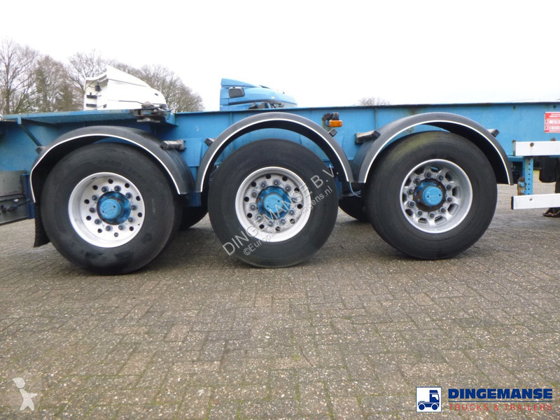 Camion Fruehauf 3-axle container chassis 20, 30 ft