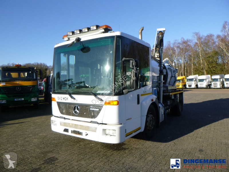 Camião Mercedes 1824 4x2 Whale vacuum tank 8.1 m3