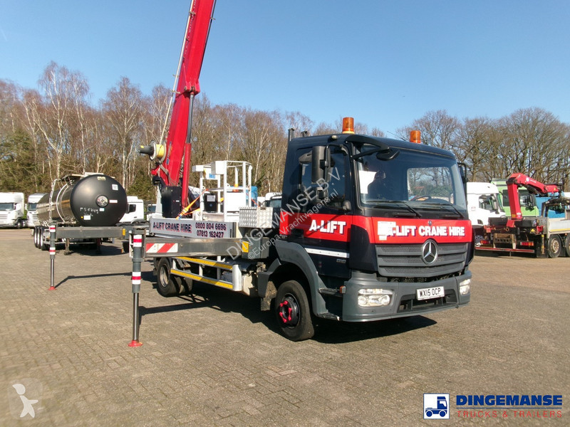 Kamion Mercedes 816 4x2 Bocker AK 32/1500 SPS...