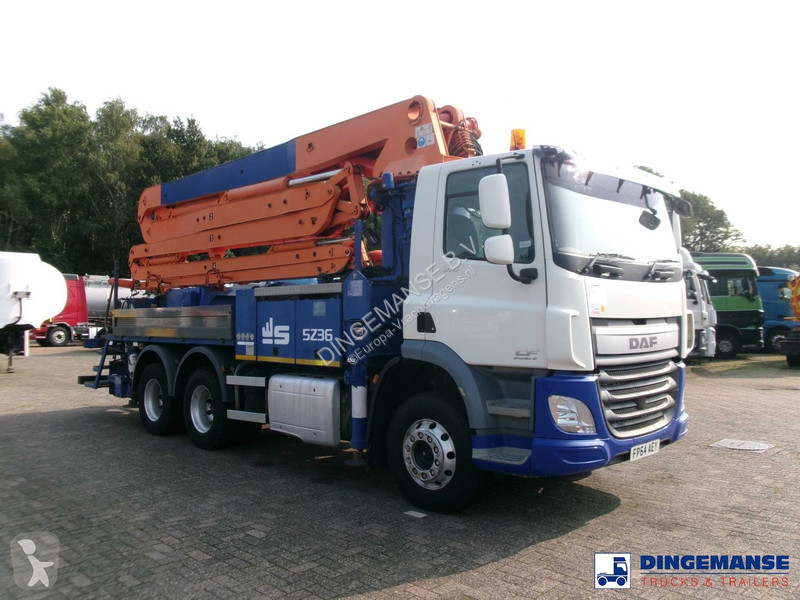 Camion DAF 370 6X4 RHD Sermac 5Z36 concrete...