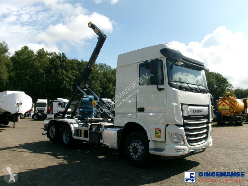 Kamion DAF 480 FAN 6x2 Hyva container hook 20 t