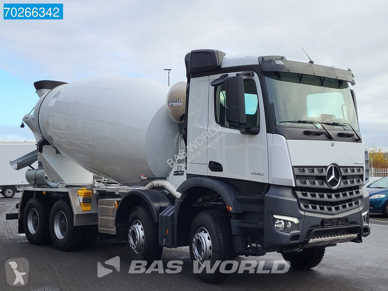 Camion Mercedes 4140 8X4 NEW 10m3 Remmel mixer...