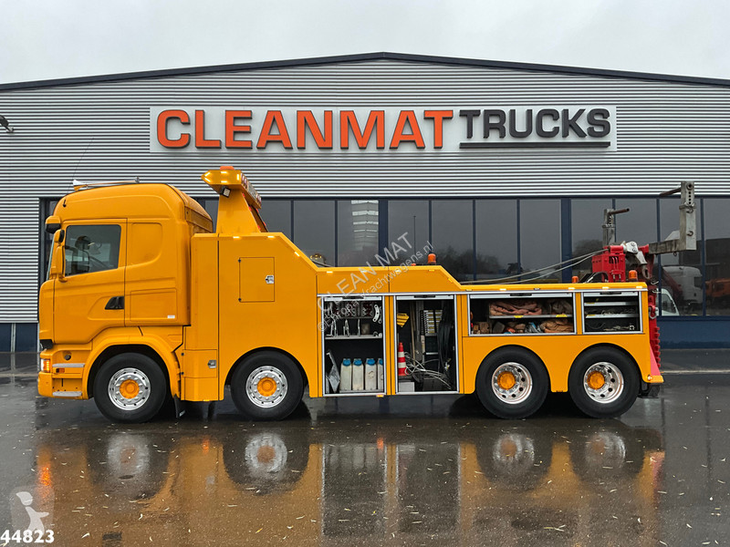 Camion Scania 730 V8 8x4 Euro 6 etarder ecovery...