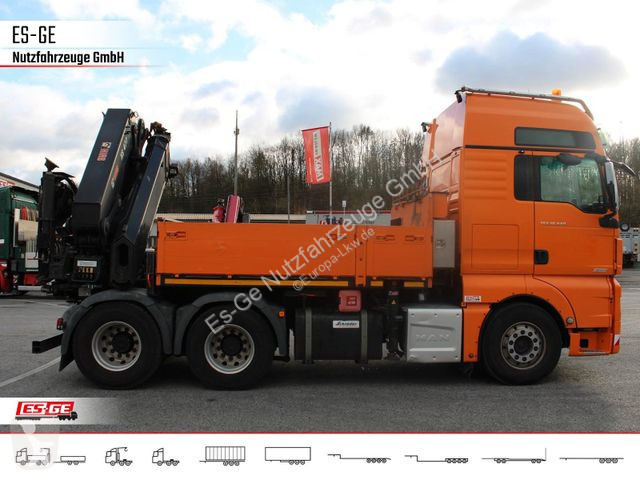 Lastbil MAN 26.540 + HIABV-Ladekran 477E-4 HIPRO