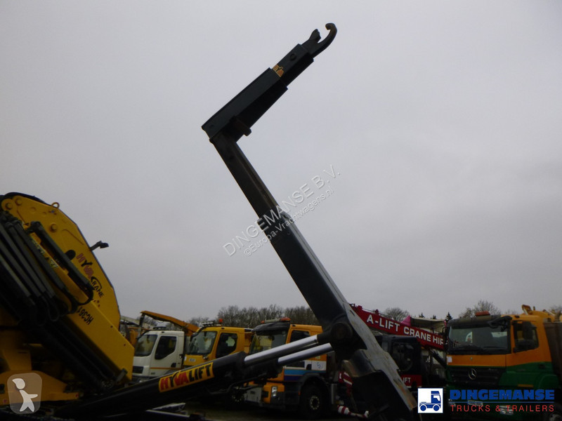 Kamion DAF 85410 8x2 Hyva container hook + crane