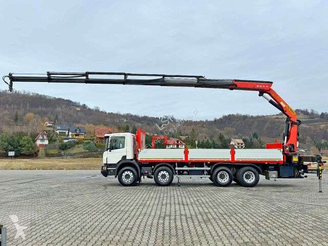 Camion Scania 450 * K 27002 - SH + FUNK * 8x4 *...