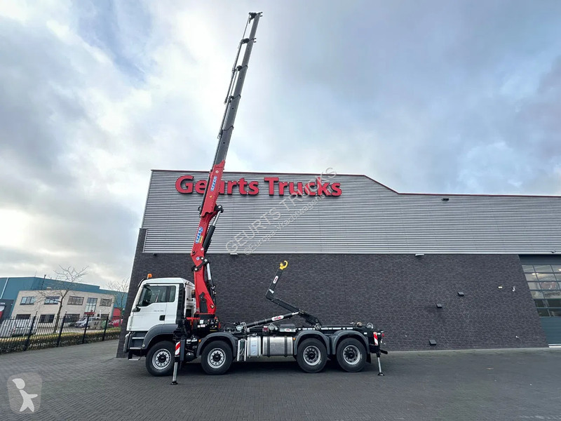 Camion MAN TGS 8X4 BL+ HYVA 18.55.S...