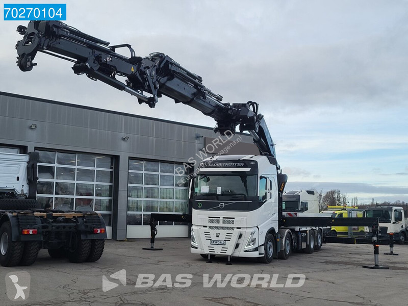 Camion Volvo FH  8X2 Effer 1000 9S + 6S Kran +...