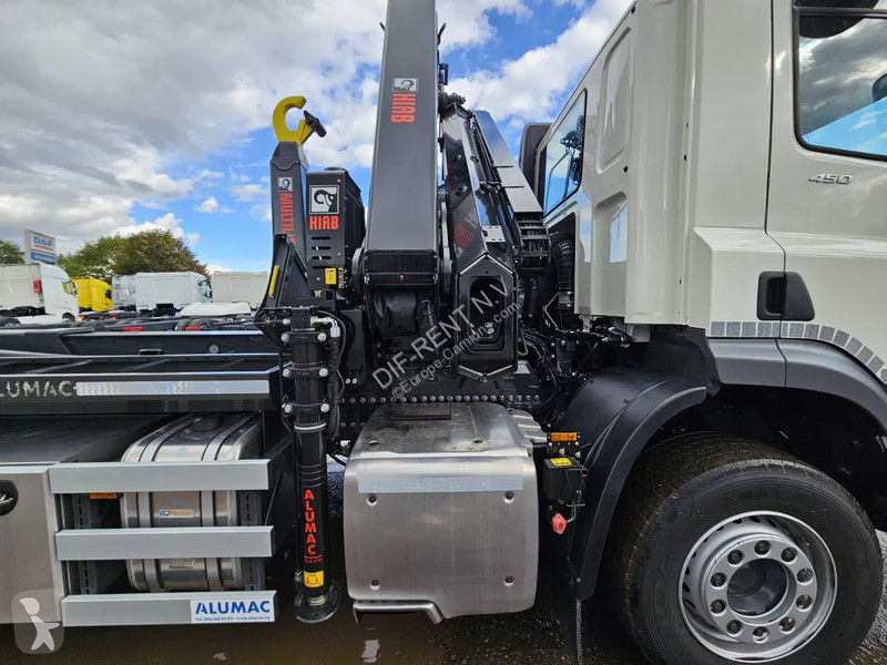 Camion DAF 450 FAW 8x4 + Container hook...