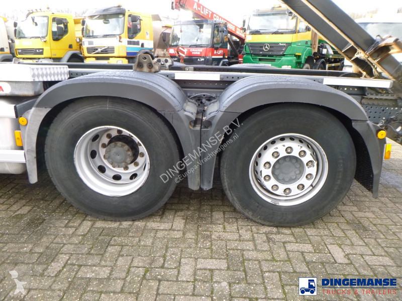 Camion Mercedes 2843 6x2 Hyva container hook 20t