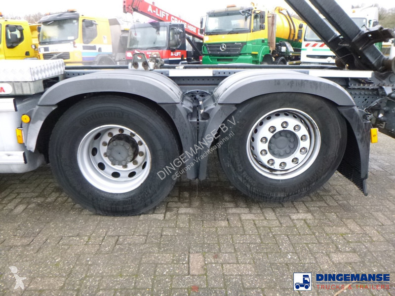 Kamion Mercedes 2843 6x2 Hyva container hook 20t