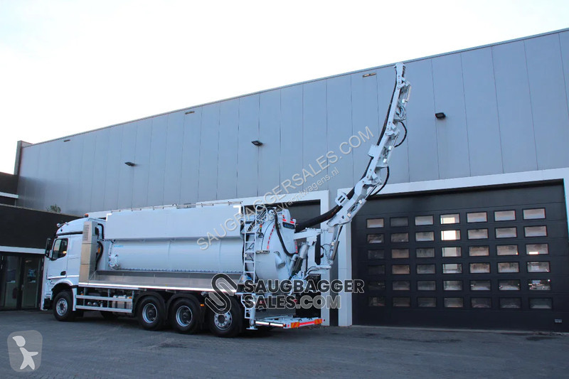 Camion Mercedes Amphitec Vortex 11000 Saugbagger