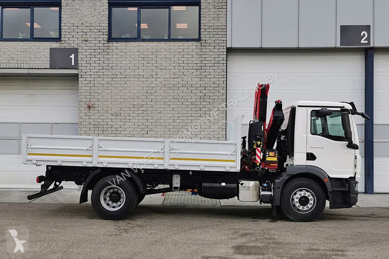Camion MAN 18.250 BB CH Flatbed with Crane (2...