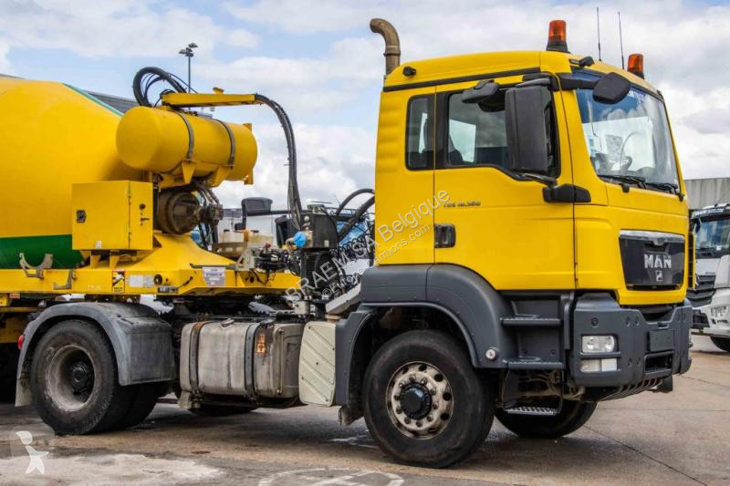 Conjunto rodoviário MAN 18.360 BLS-4X4H+MIXER...