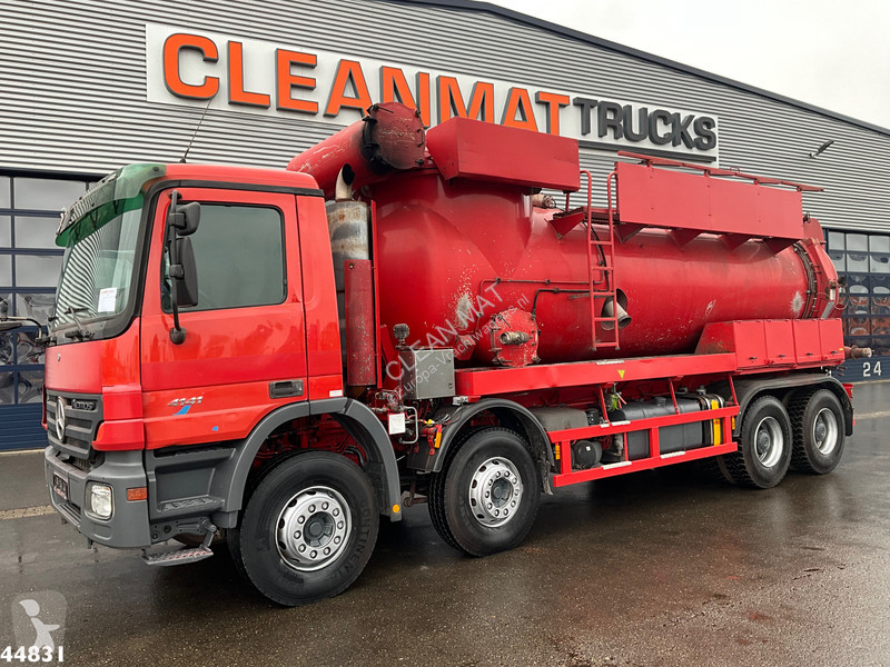 Camion Mercedes 4141 8x4 RVS Naaktgeboren...