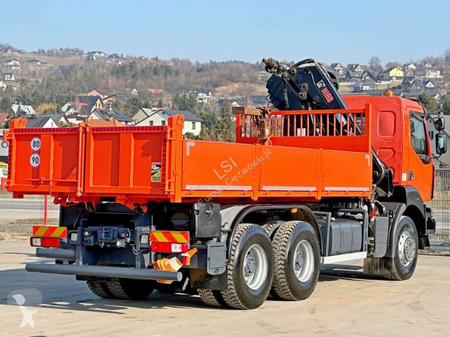 Camion Renault KERAX 430* HIAB 144 E-3 HIDUO +...