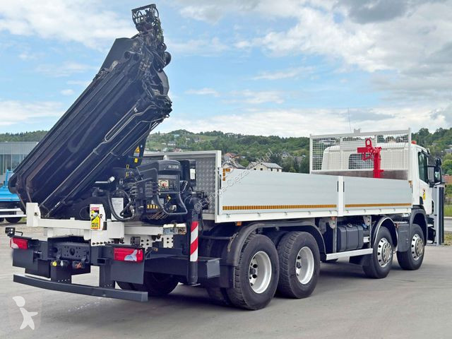 Camion Scania 410*RITSCHE 7,00m*HIAB 244 E-5...