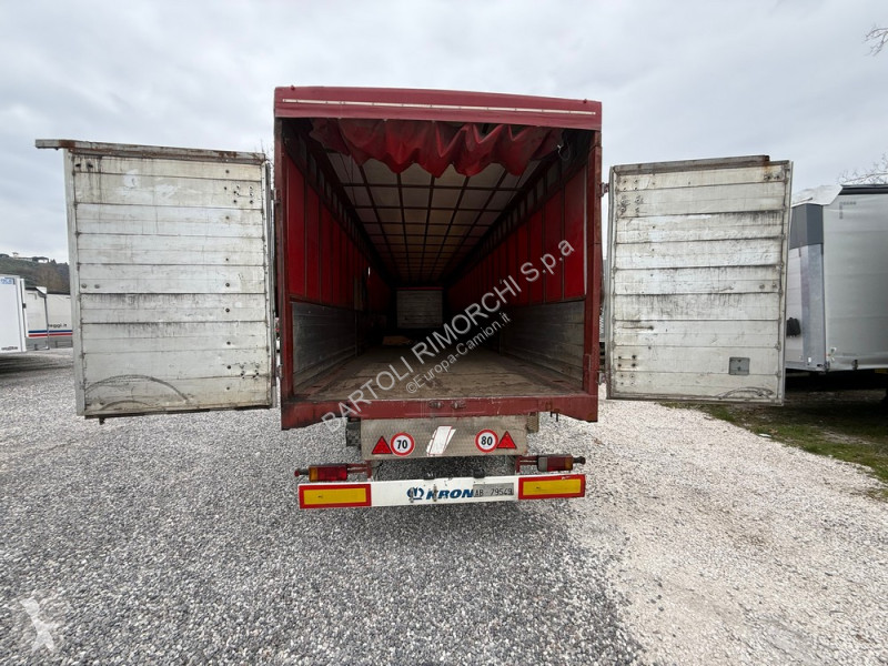 Camion Krone SEMIRIMORCHIO, CENTINATO SPONDE, 3...