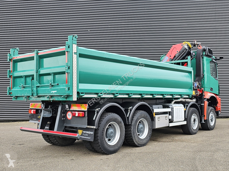 Kamion Mercedes AROCS 4145 / 8X6 / TIPPER + HM...