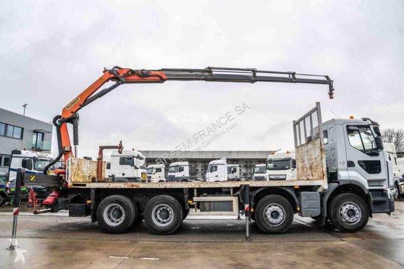 Camion Renault LANDER 380 DXI+PALFINGER 18002/4X