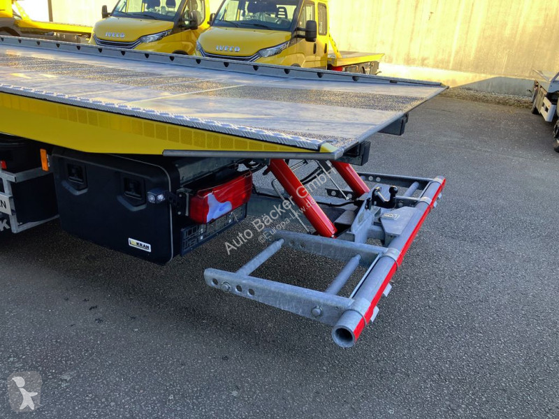 Camión MAN 8.190 FG mit neuem Schiebeplateau...
