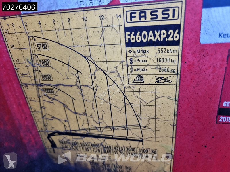 Camion Mercedes 4146 8X4 FASSI F600AXP.26 Crane...