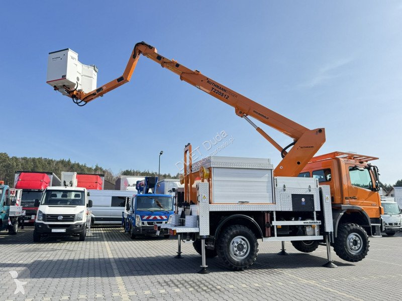 Camion Mercedes 1324 4x4 Zwyżka RUTHMANN...