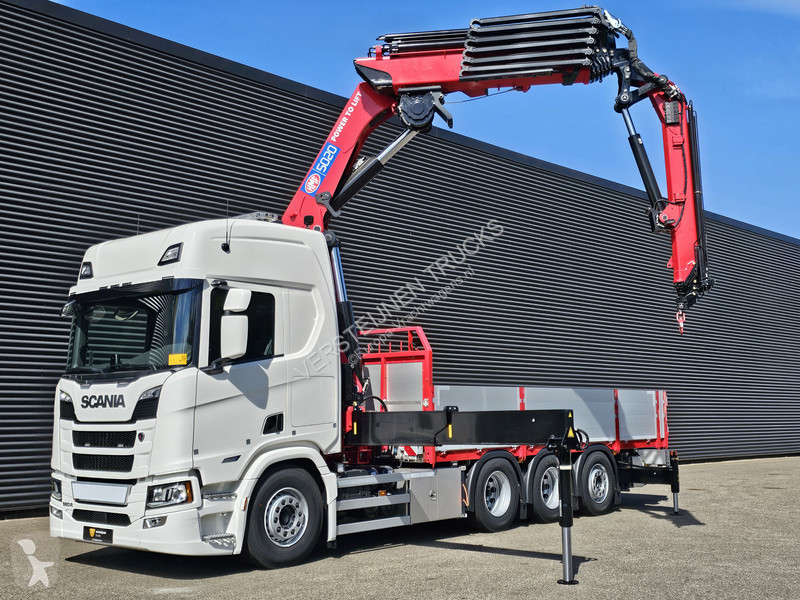 Kamion Scania 560R / HMF 50 t/m - JIB / IER