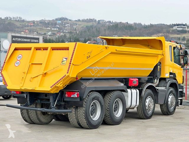 Camião Scania 400 Kipper * 8x4 * TOZUSTAND !