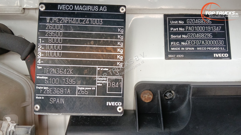 Camion Iveco 360 E26 EEV 6x2 - Retarder,...